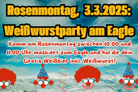 Weißwurstparty am Eagle